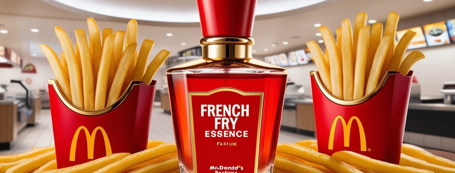 McDonald's Pommes-Parfum: Ein viraler Scherz, der Fast-Food-Liebhaber begeistert und zum Schmunzeln anregt.