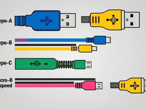 USB-A: Unterschiede, Anwendungen und Verbindungen zu USB-B und USB-C in kompakter Übersicht.