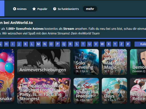 Aniworld: Ein deutsches Anime-Streaming-Paradies oder eine riskante Wahl?